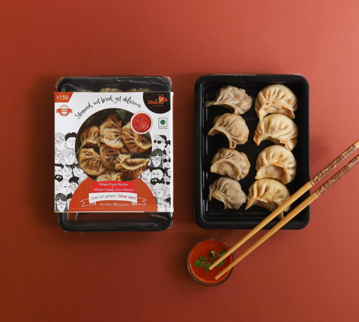Wheat Momos Pack By Steamup