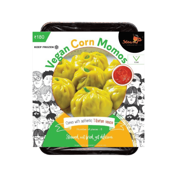 Vegan Corn Momos